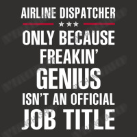 Gift For Freakin' Genius Airline Dispatcher Champion Hoodie | Artistshot