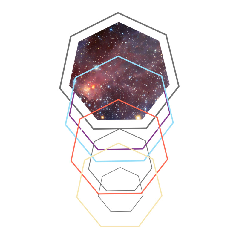 Geometric Space Flight Autopilot Sticker | Artistshot