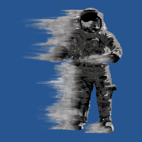 Grey Scale Astronaut Ladies Fitted T-shirt | Artistshot