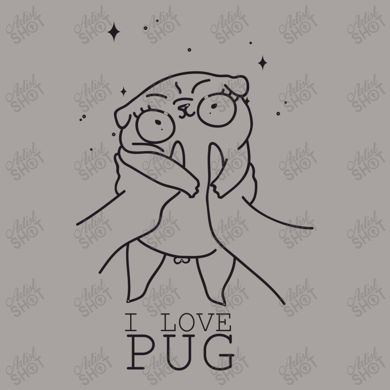 I Love Pug Racerback Tank | Artistshot