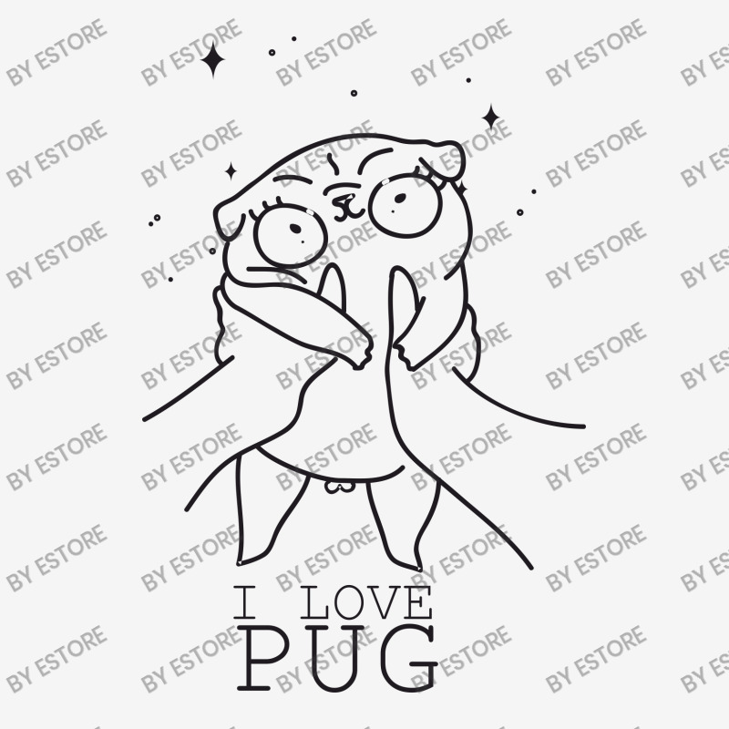 I Love Pug Pencil Skirts | Artistshot