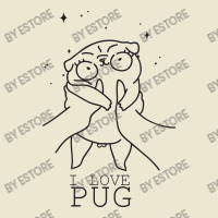 I Love Pug Cropped Hoodie | Artistshot
