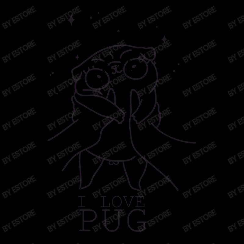 I Love Pug Legging | Artistshot