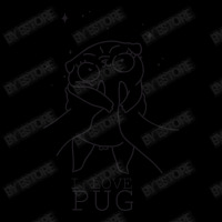 I Love Pug Cropped Sweater | Artistshot