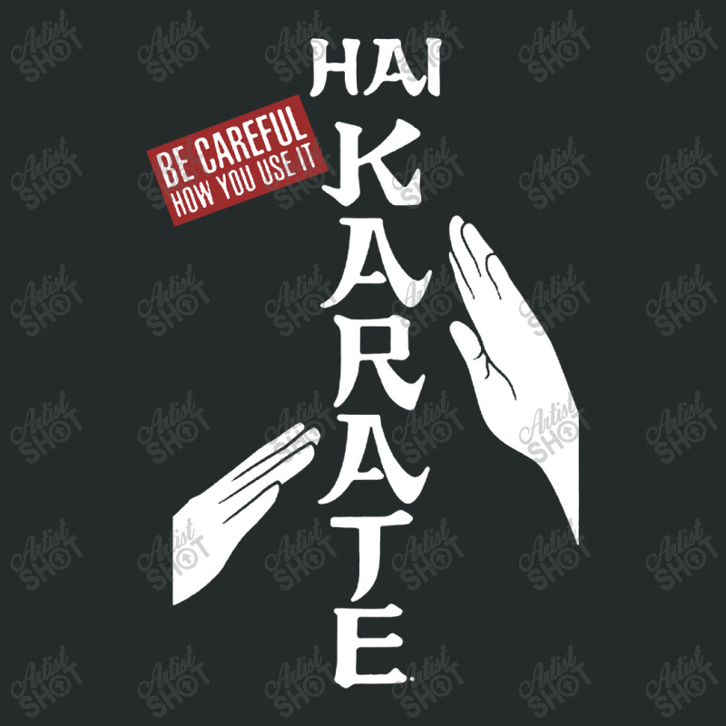 Hai Karate Be Careful Women's Triblend Scoop T-shirt by Barbara Store | Artistshot