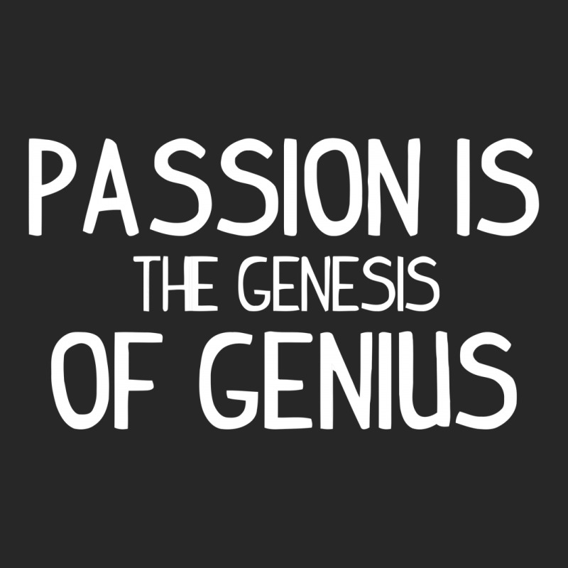 Passion Is The Genesis Of Genius Funny Men's T-shirt Pajama Set by candrashop | Artistshot