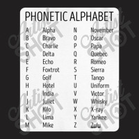 Air Traffic Controller Phonetic T-shirt | Artistshot