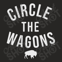 Circle The Wagons Ladies Fitted T-shirt | Artistshot