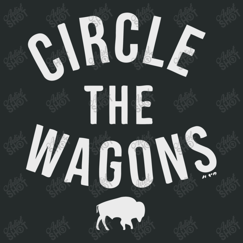 Circle The Wagons Women's Triblend Scoop T-shirt by ThedistantT | Artistshot