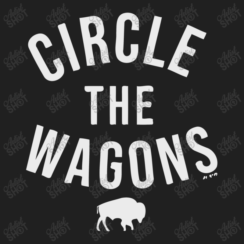 Circle The Wagons Ladies Polo Shirt by ThedistantT | Artistshot