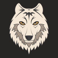 White Wolf Ladies Fitted T-shirt | Artistshot