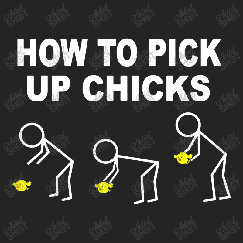 How To Pick Up Chicks 3/4 Sleeve Shirt by Barbara Store | Artistshot