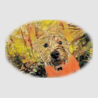 Dirty West Highland Terrier W Outdoors In Nat Exclusive T-shirt | Artistshot