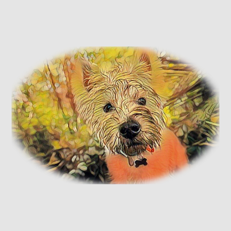 Dirty West Highland Terrier W Outdoors In Nat Exclusive T-shirt by Kemnabi | Artistshot