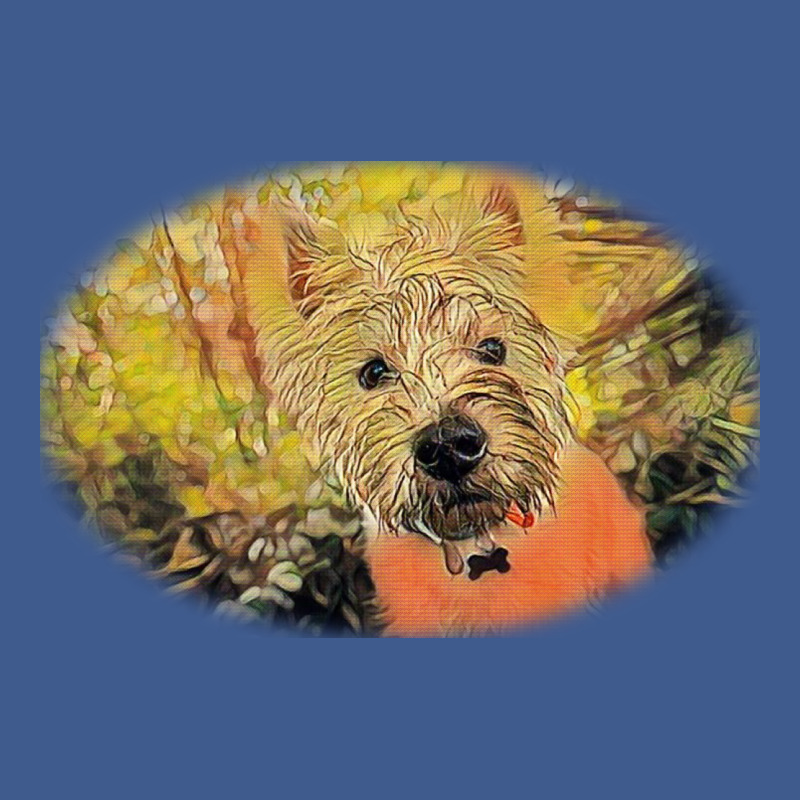 Dirty West Highland Terrier W Outdoors In Nat Champion Hoodie by Kemnabi | Artistshot