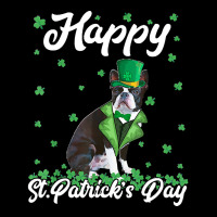 Boston Terrier T  Shirt Happy St. Patrick's Day Boston Terrier T  Shir Men's 3/4 Sleeve Pajama Set | Artistshot