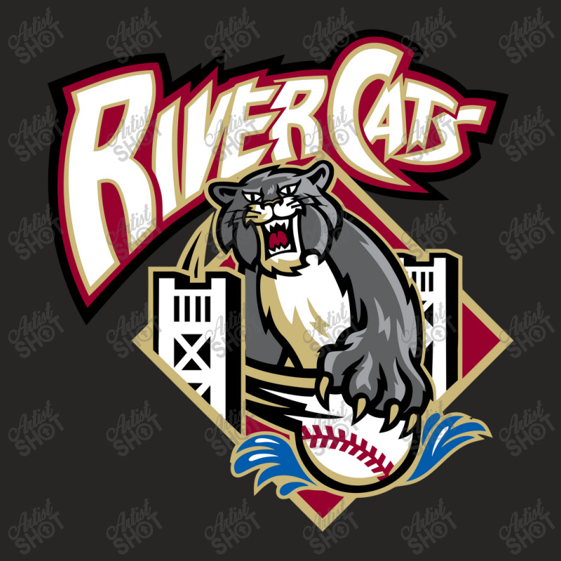 The River Cats Baseball Ladies Fitted T-shirt | Artistshot