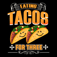 Funny Cinco De Mayo T  Shirt Eating Tacos For Three Pregnancy Twins Ci Zipper Hoodie | Artistshot