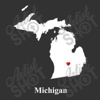 Michigan Love Map Baby Bodysuit | Artistshot