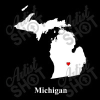 Michigan Love Map Baby Bibs | Artistshot