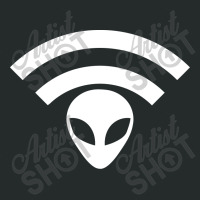 Alien Share Wifi Women's Triblend Scoop T-shirt | Artistshot