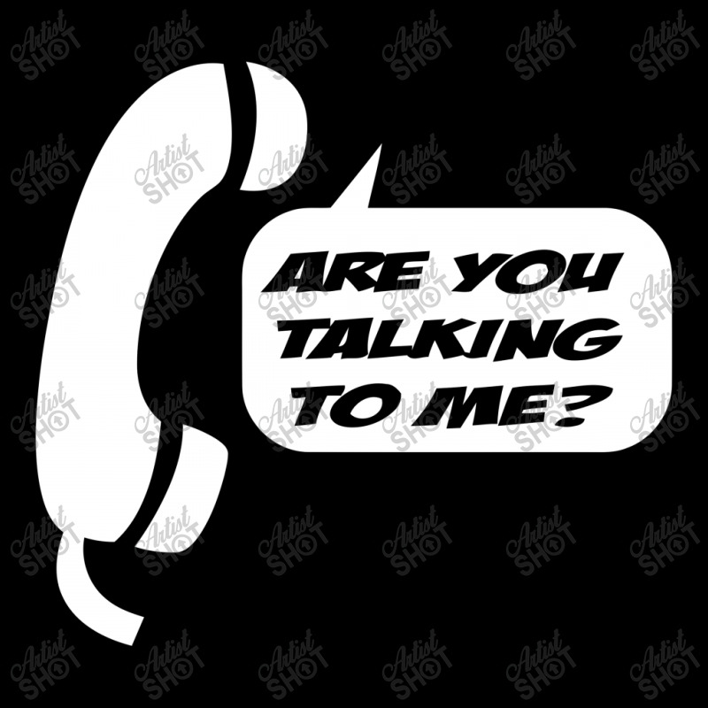 Are You Talking To Me V-neck Tee | Artistshot