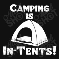 Camping Is Intents Pin-back Button | Artistshot