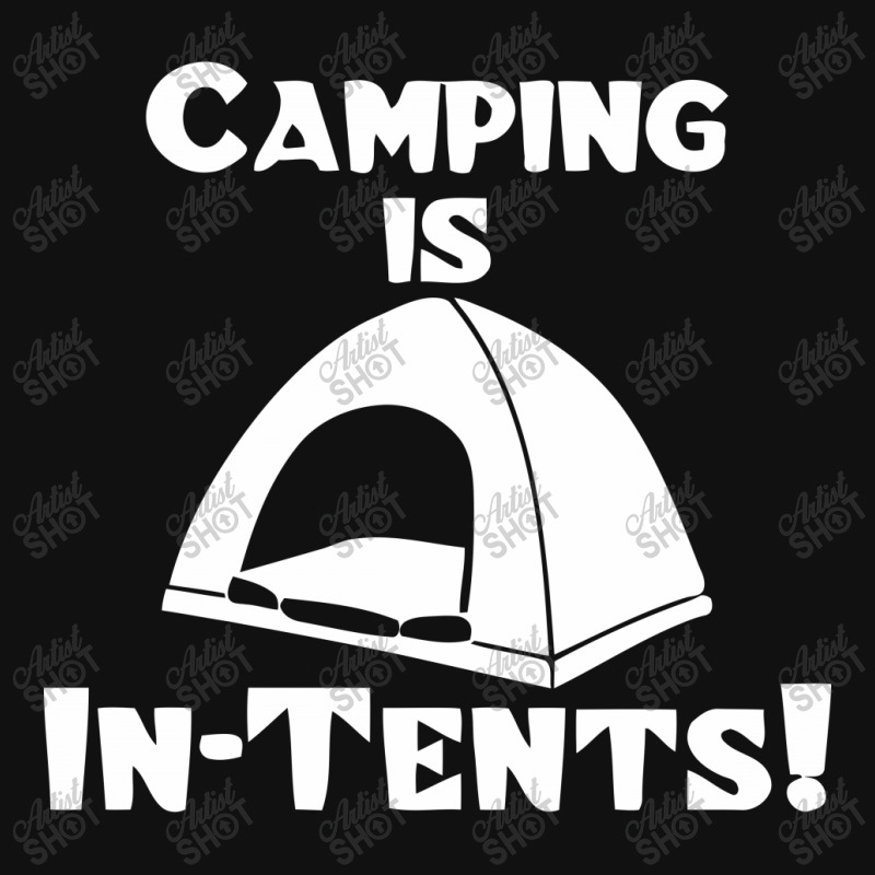 Camping Is Intents Pin-back Button | Artistshot