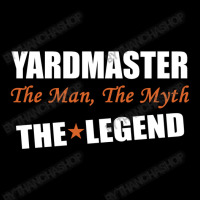 Yardmaster The Man, The Myth The Legend Adjustable Cap | Artistshot