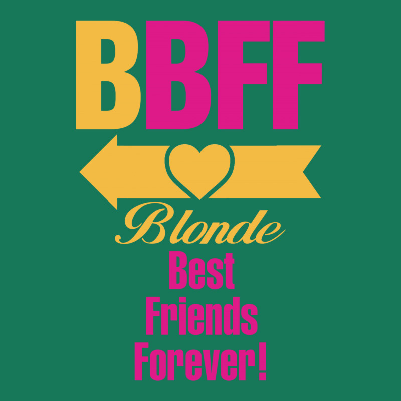 Blonde Best Friend Forever Left Arrow. Ornament | Artistshot