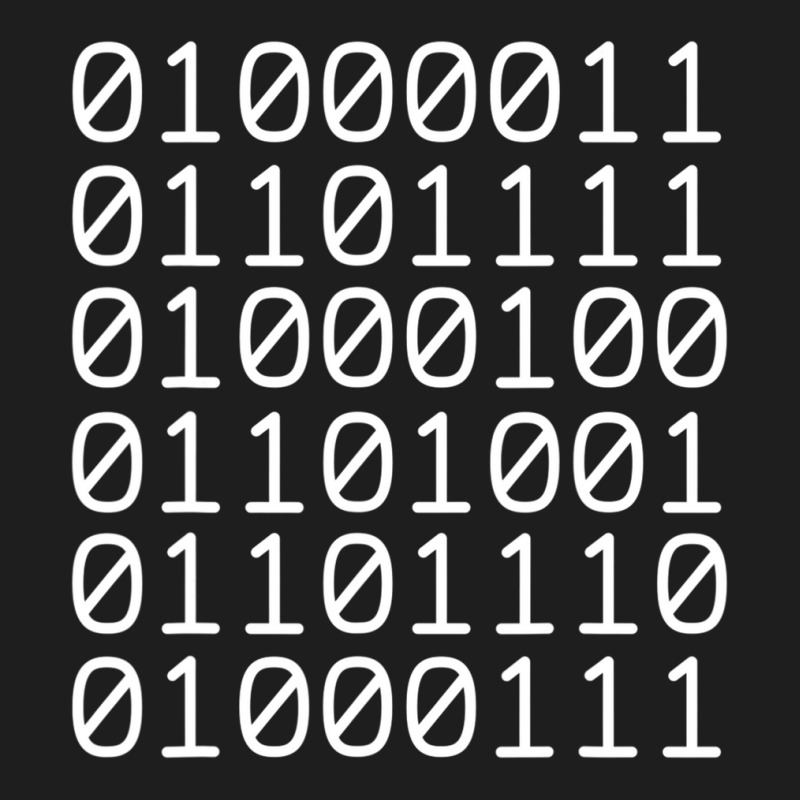 Binary Code Coding T Shirt Classic T-shirt | Artistshot