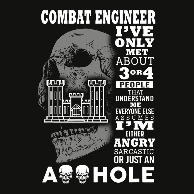 Combat Engineer Shirt I've Only Met About 3 Or 4 People Scorecard Crop Tee by tamkyfashions | Artistshot