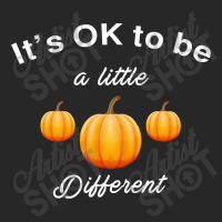 Pumpkin It's Ok To Be A Little Different Men's T-shirt Pajama Set | Artistshot