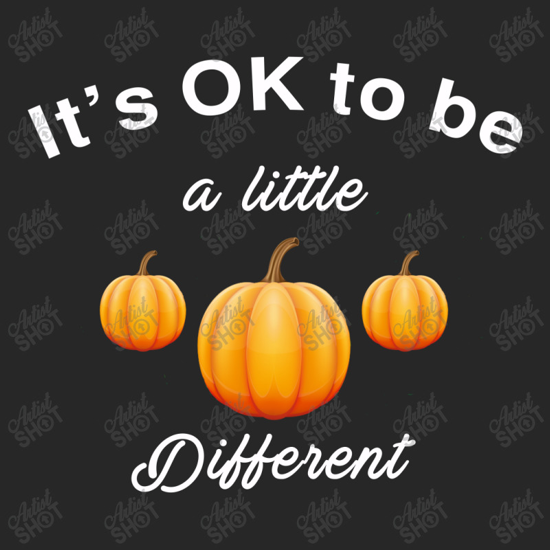 Pumpkin It's Ok To Be A Little Different Men's T-shirt Pajama Set | Artistshot