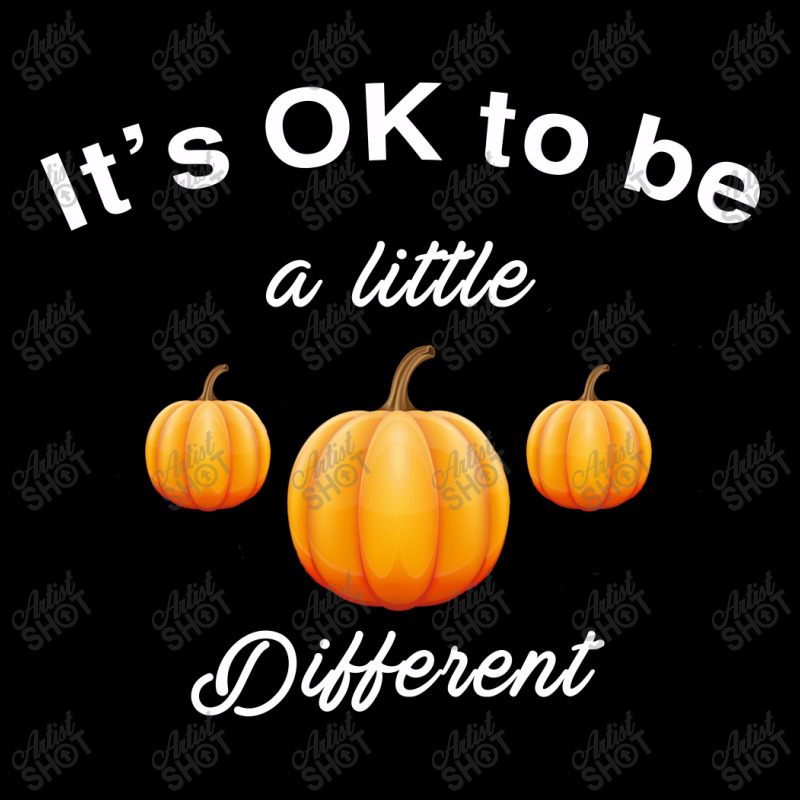 Pumpkin It's Ok To Be A Little Different Men's Long Sleeve Pajama Set | Artistshot