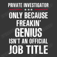 Gift For Freakin' Genius Private Investigator Toddler Hoodie | Artistshot