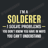 Solderer I Solve Problems Funny Gift Crewneck Sweatshirt | Artistshot