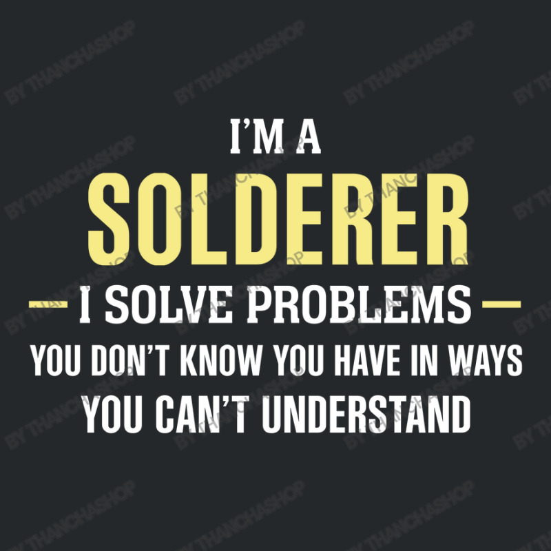 Solderer I Solve Problems Funny Gift Crewneck Sweatshirt | Artistshot