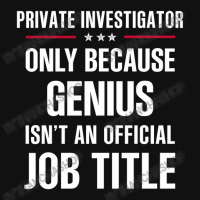 Gift For Genius Private Investigator Baby Bibs | Artistshot