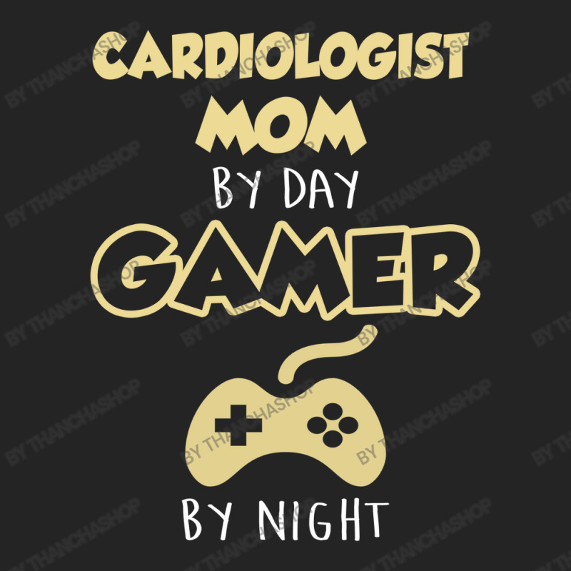 Cardiologist Mom By Day Gamer By Night. Mother's Day Gift 3/4 Sleeve Shirt by thanchashop | Artistshot