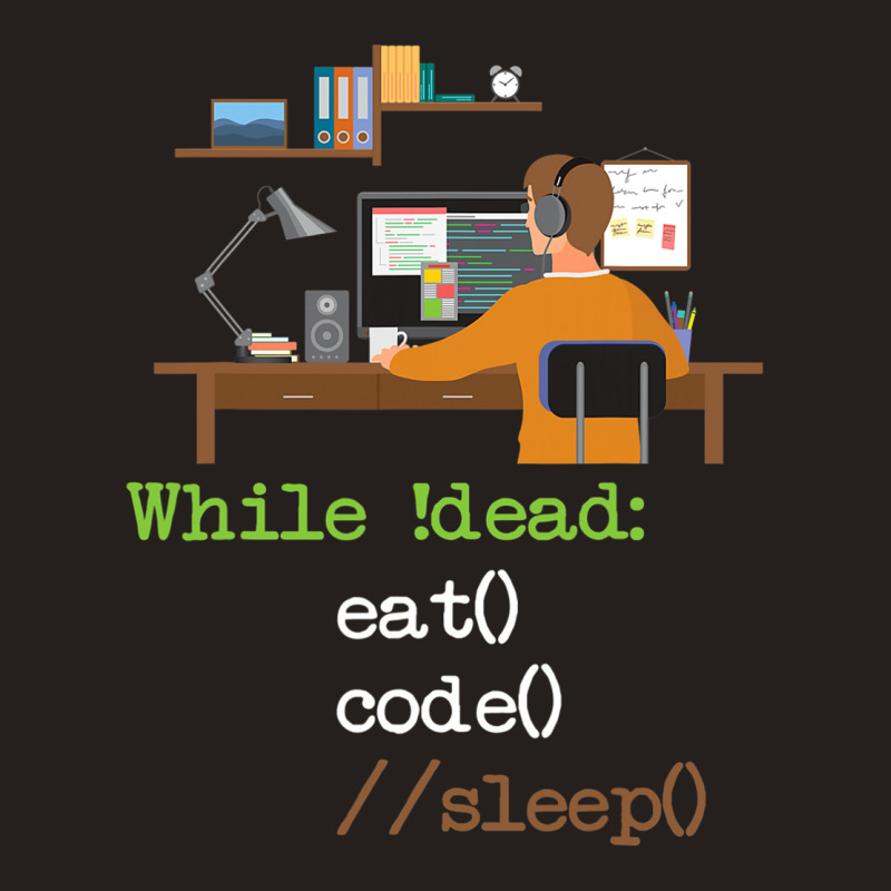 Eat Code Sleep   Computer Science Programmer Coding Coder T Shirt Tank Top | Artistshot