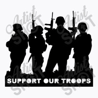 Support Our Troops With Soldiers T-shirt | Artistshot