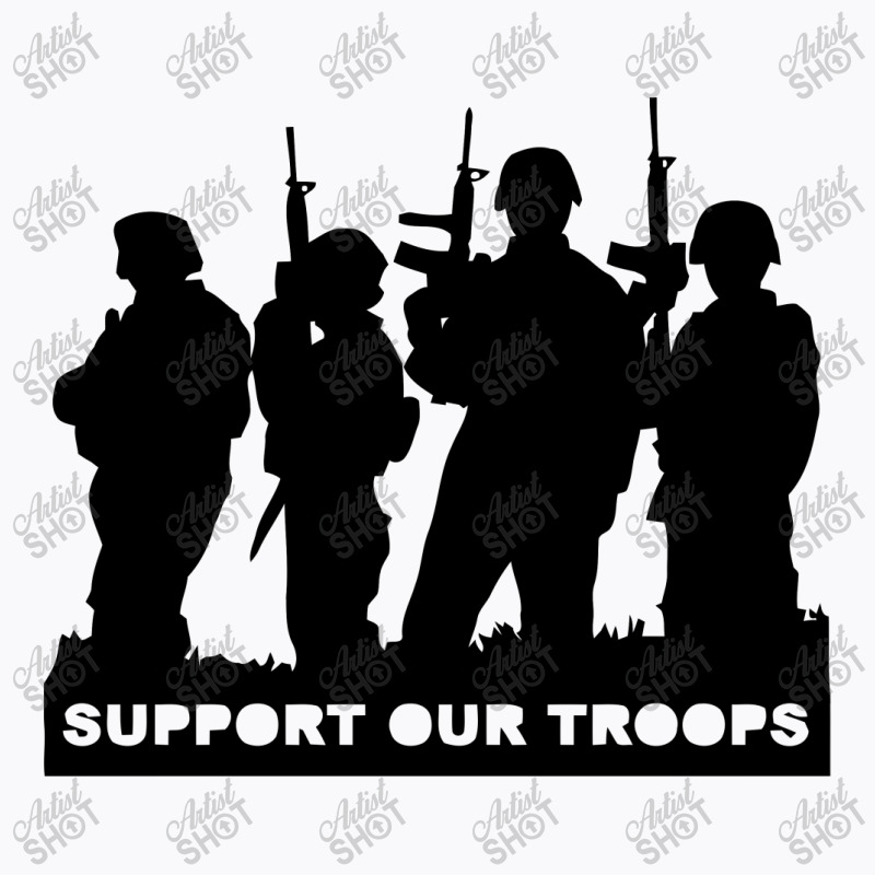 Support Our Troops With Soldiers T-shirt | Artistshot