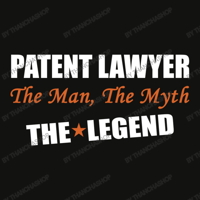 Patent Lawyer The Man, The Myth The Legend Scorecard Crop Tee by thanchashop | Artistshot