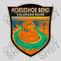 Horseshoe Bend Colorado River Badge Women's Triblend Scoop T-shirt | Artistshot