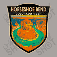 Horseshoe Bend Colorado River Badge Racerback Tank | Artistshot