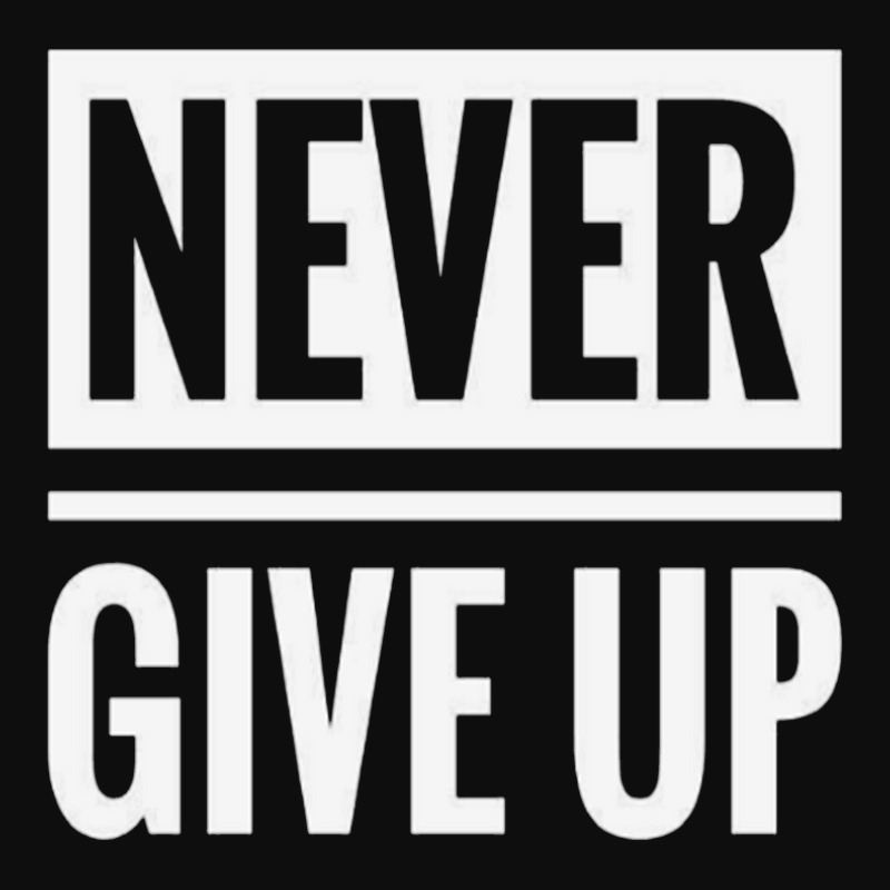 Never Give Up Crop Top by lik9787 | Artistshot