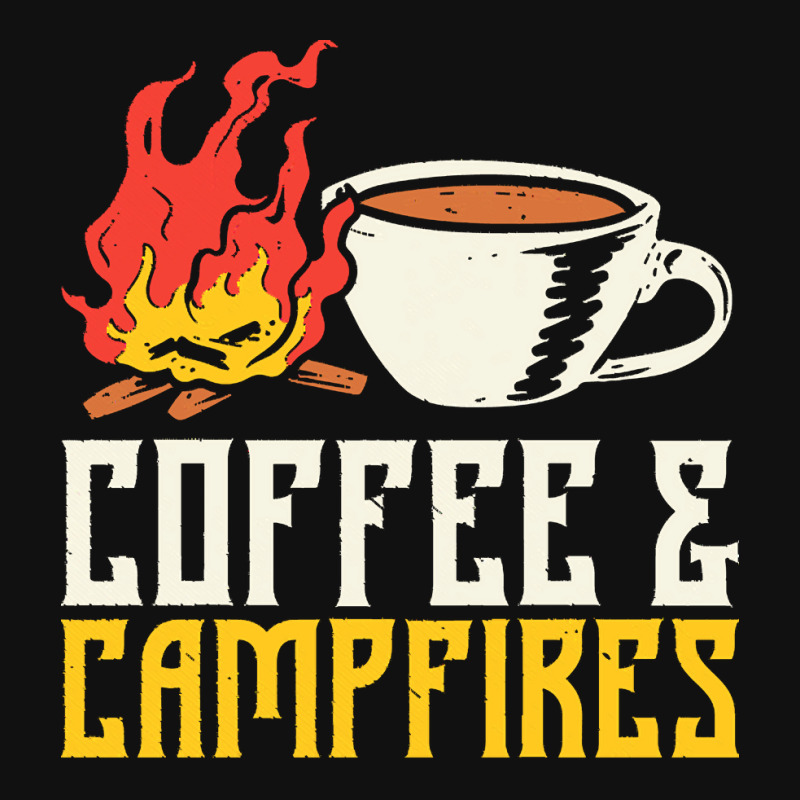 Campfire T  Shirt Coffee And Campfires T  Shirt Landscape Canvas Print | Artistshot