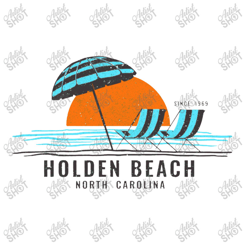 Sitting By Shore At Holden Beach, Nc   Holden Beach Nc Sticker | Artistshot