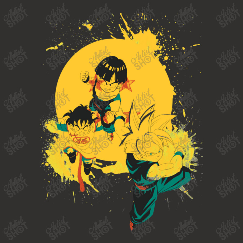 Kid Gohan Tri-blend Dragonball Super Anime Saiyan Champion Hoodie by GaryDustinKnutson | Artistshot